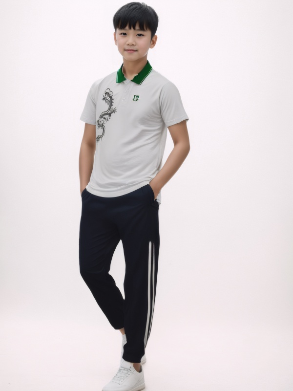 中學(xué)校服夏裝展示